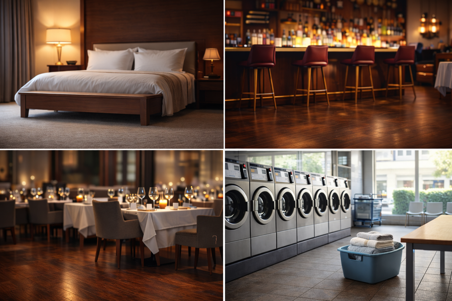 Station de charge et lavage automatique